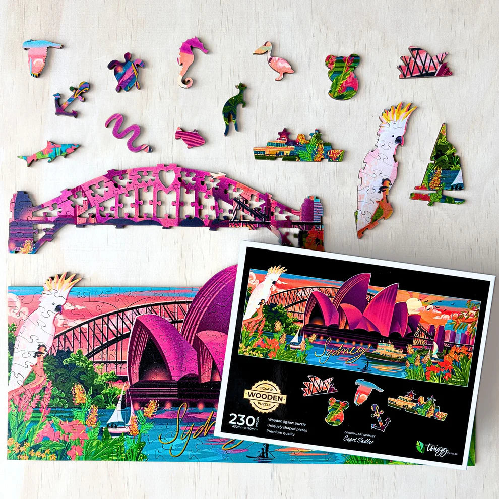 Twigg Stunning Sydney Wooden Jigsaw Puzzle — 230 Pieces