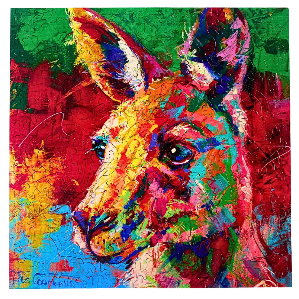 Twigg Kangaroo Wooden Jigsaw Puzzle — 147 Pieces