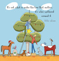 Red Tractor Designs - Christmas Square Cards 10 Pack Around The Tree