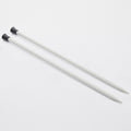 KnitPro Basix Aluminium Single Pointed Needles 25cm