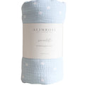 Alimrose Muslin Swaddle — Starry Night Baby Blue