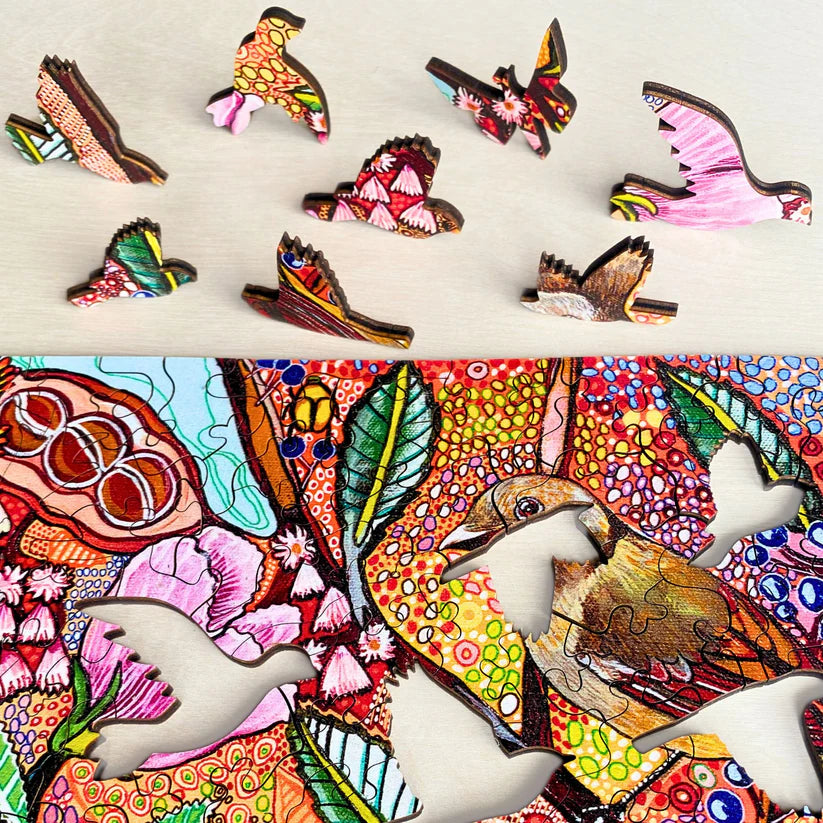 Twigg Golden Whistler Wooden Jigsaw Puzzle — 283 Pieces