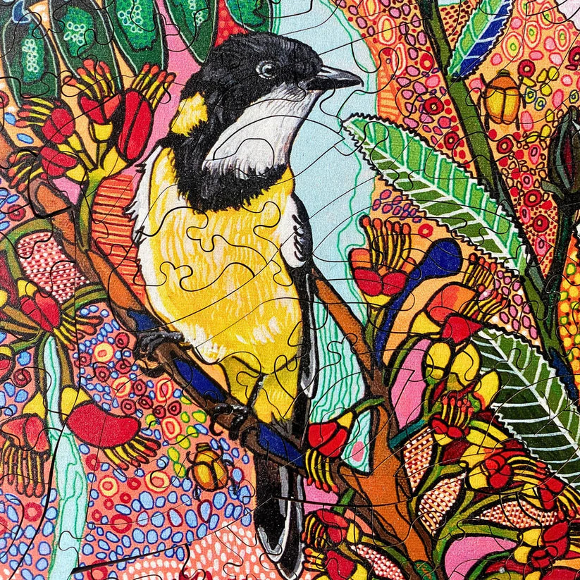 Twigg Golden Whistler Wooden Jigsaw Puzzle — 283 Pieces