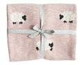 Alimrose Baa Baa Baby Blanket — Pink