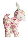 Alimrose Baby Deer Rattle 16cm Rose Garden