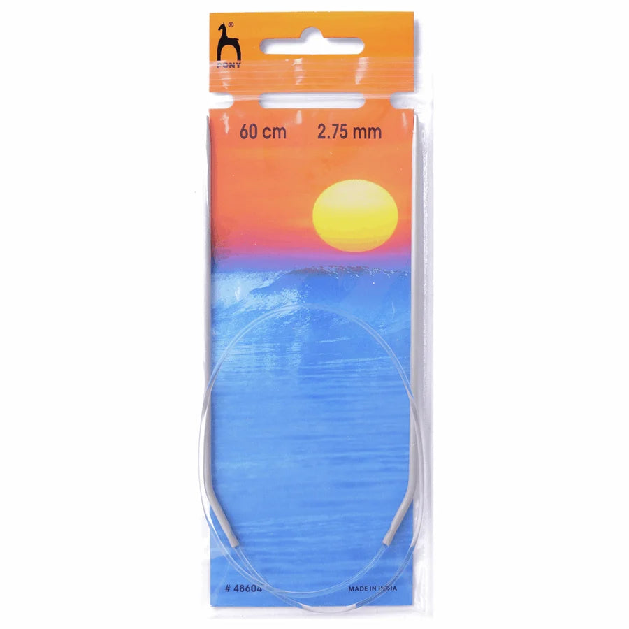 Pony Fixed Circulars Plastic 80cm