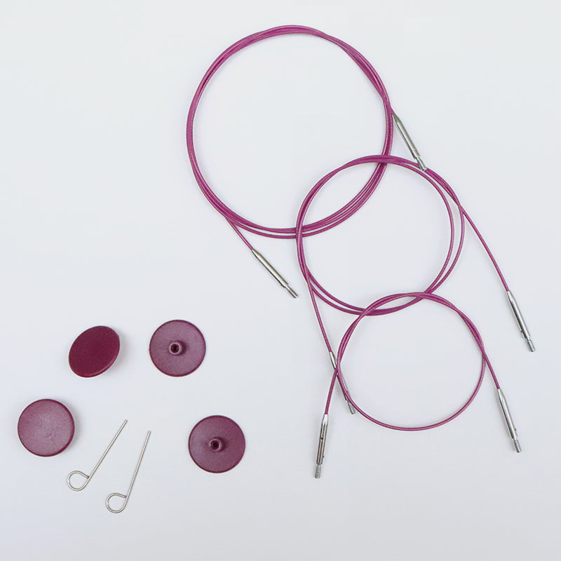 Knit Pro Interchangeable Cables 360 swivel 150cm