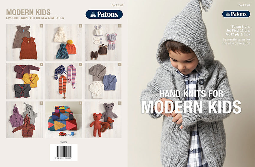 Hand Knits for Modern Kids — Book 1317