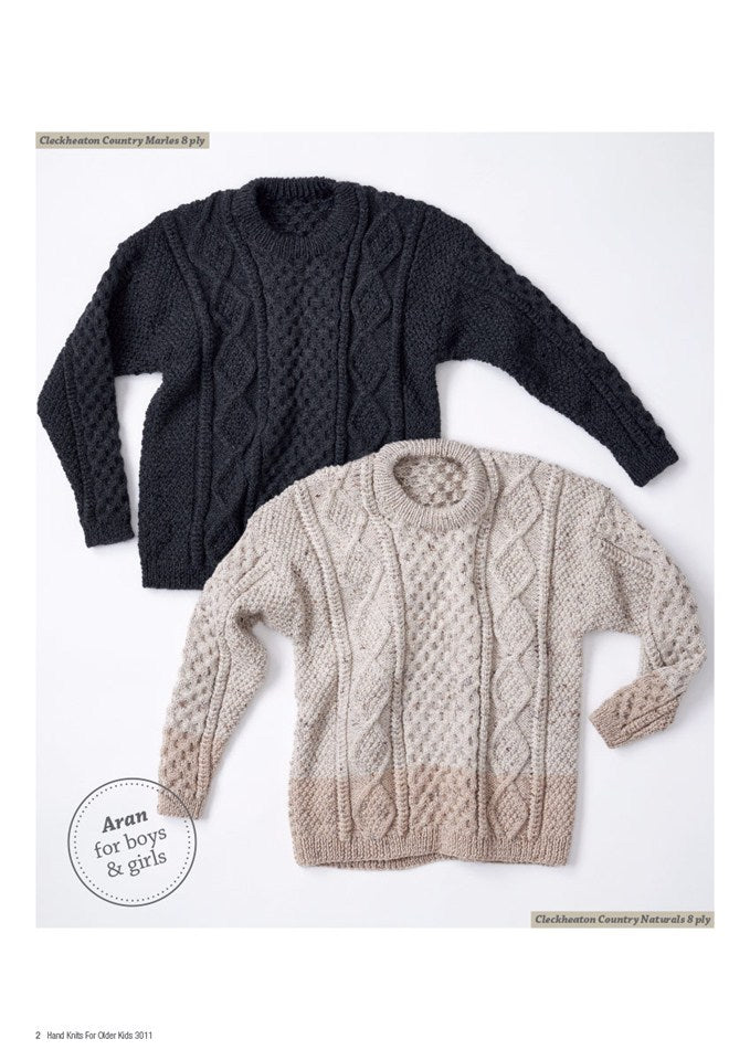 Handknits for Older Kids — Book 3011