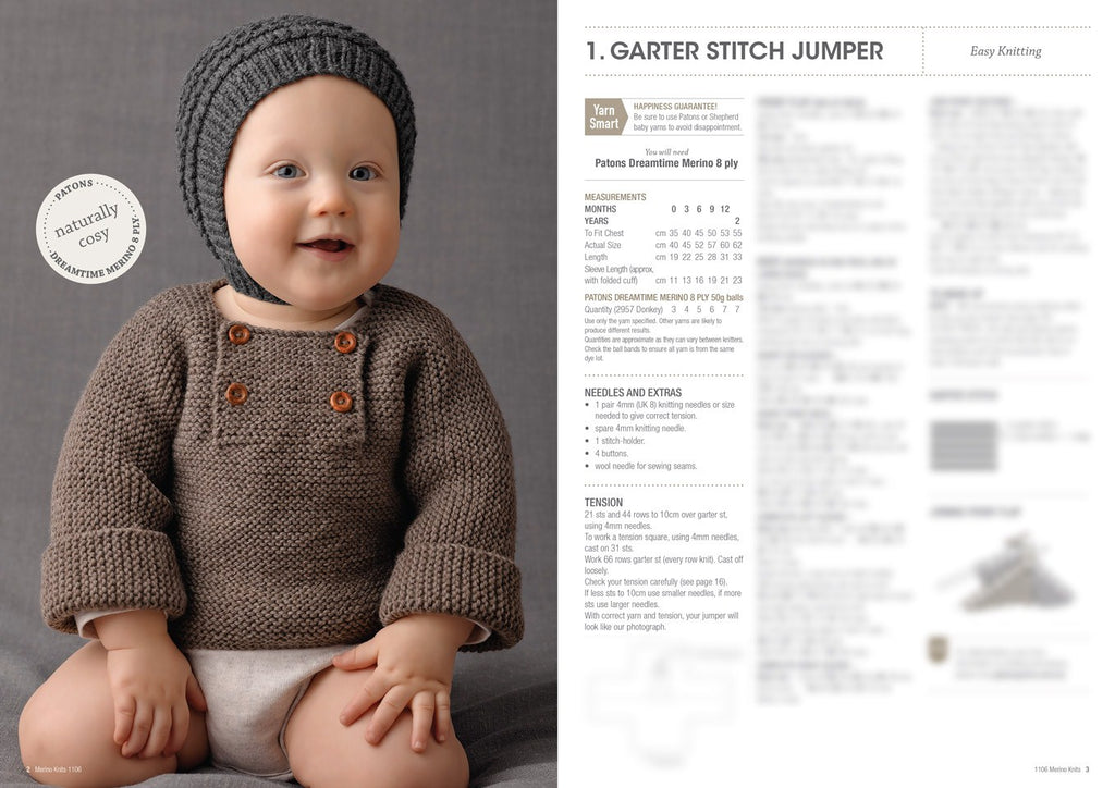 Merino Baby — Knitting Book 1106
