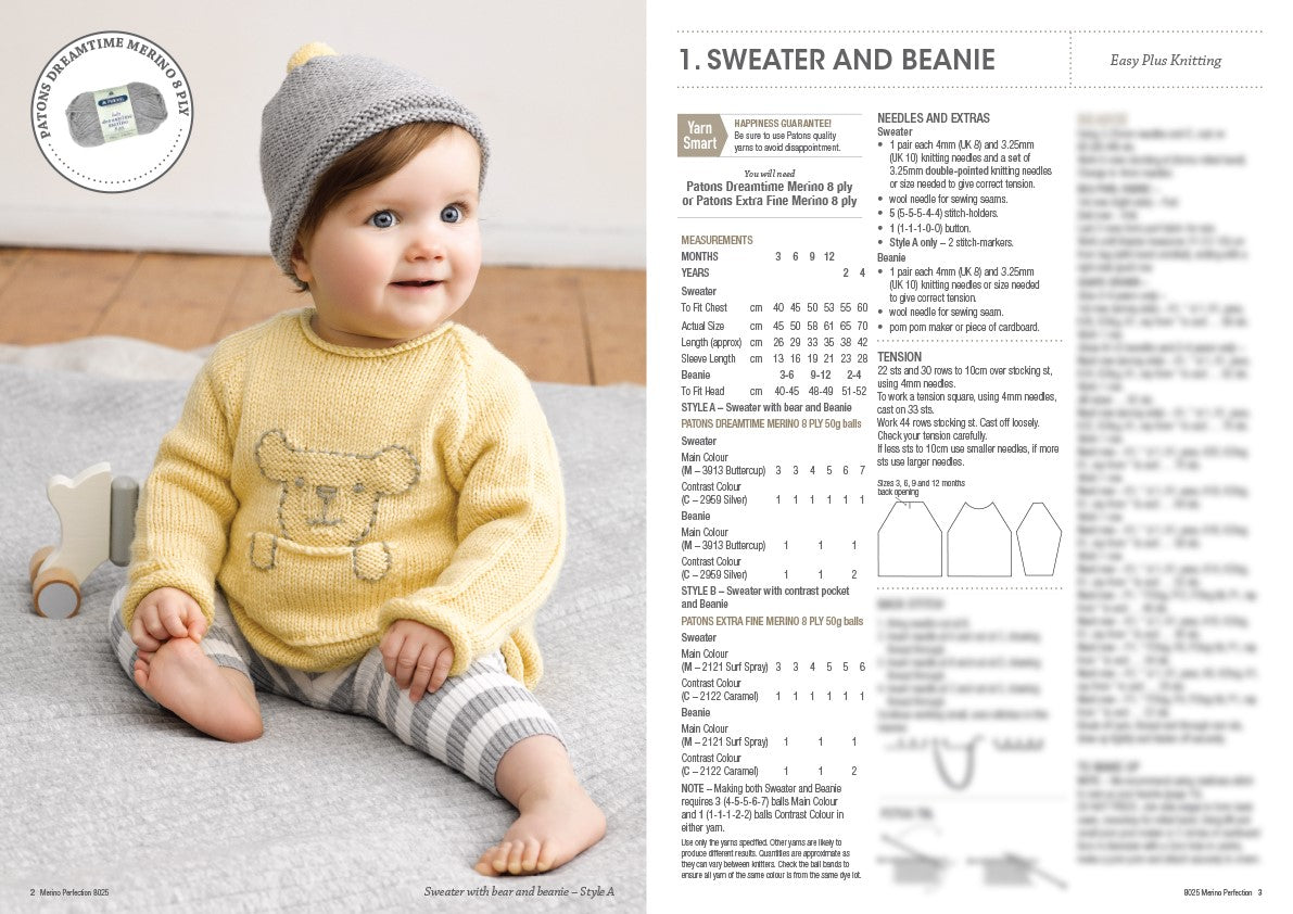 Merino Perfection — Book 8025