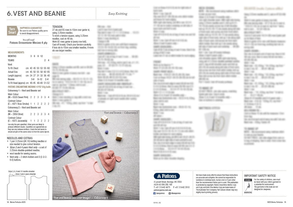 Merino Perfection — Book 8025