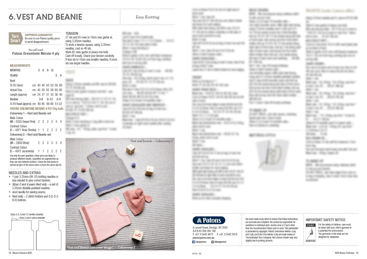 Merino Perfection — Book 8025