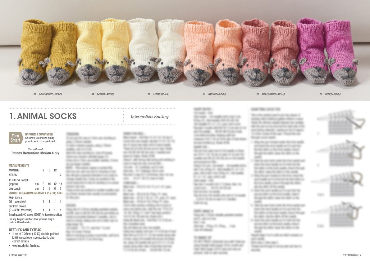 Ombre Baby — Knitting Book 1107