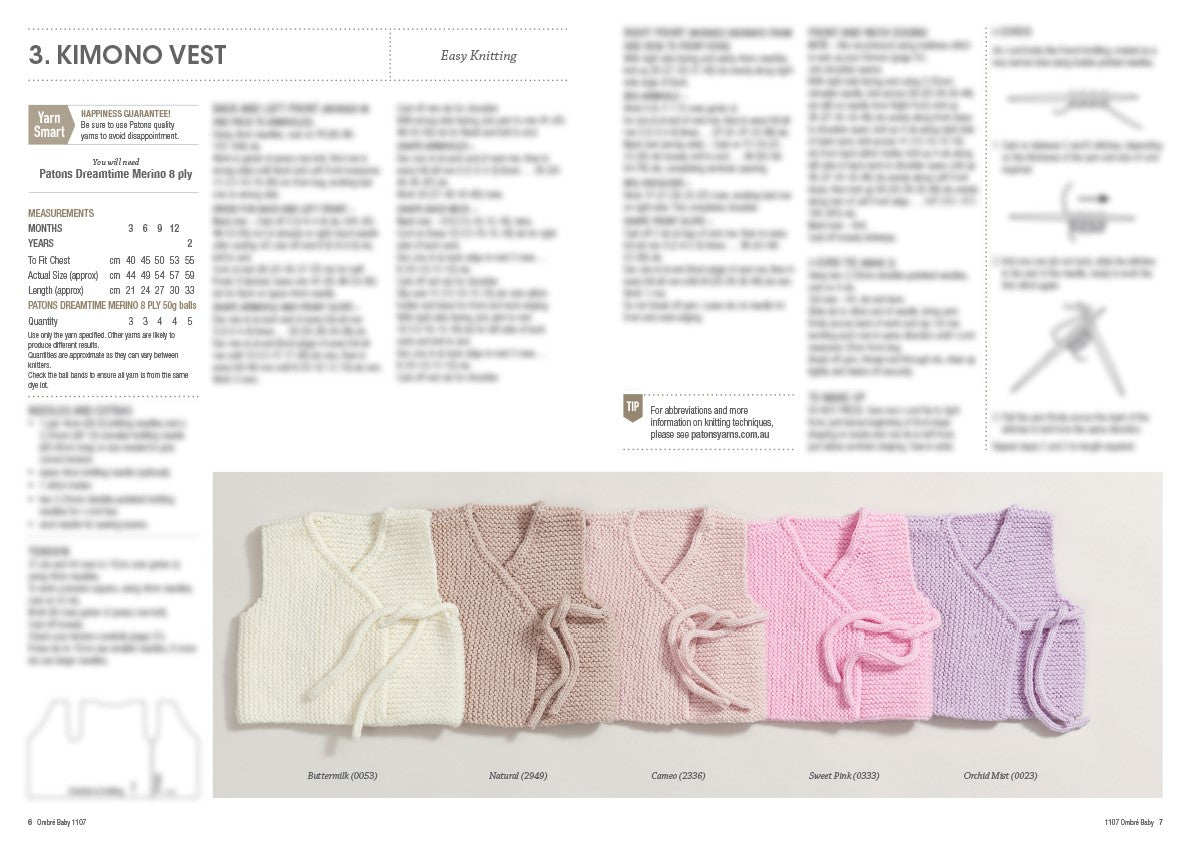 Ombre Baby — Knitting Book 1107
