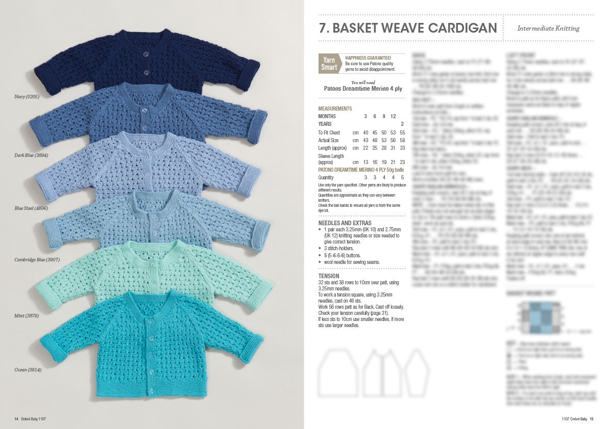 Ombre Baby — Knitting Book 1107