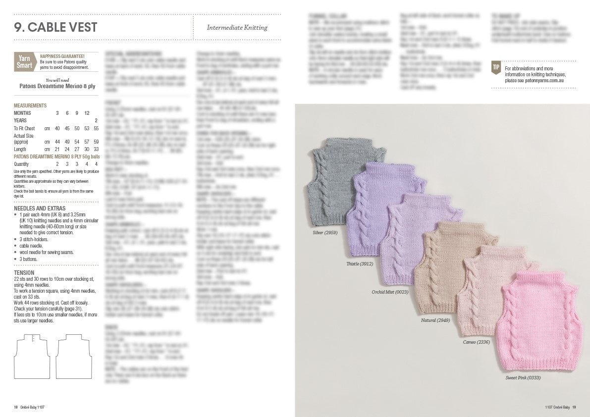 Ombre Baby — Knitting Book 1107