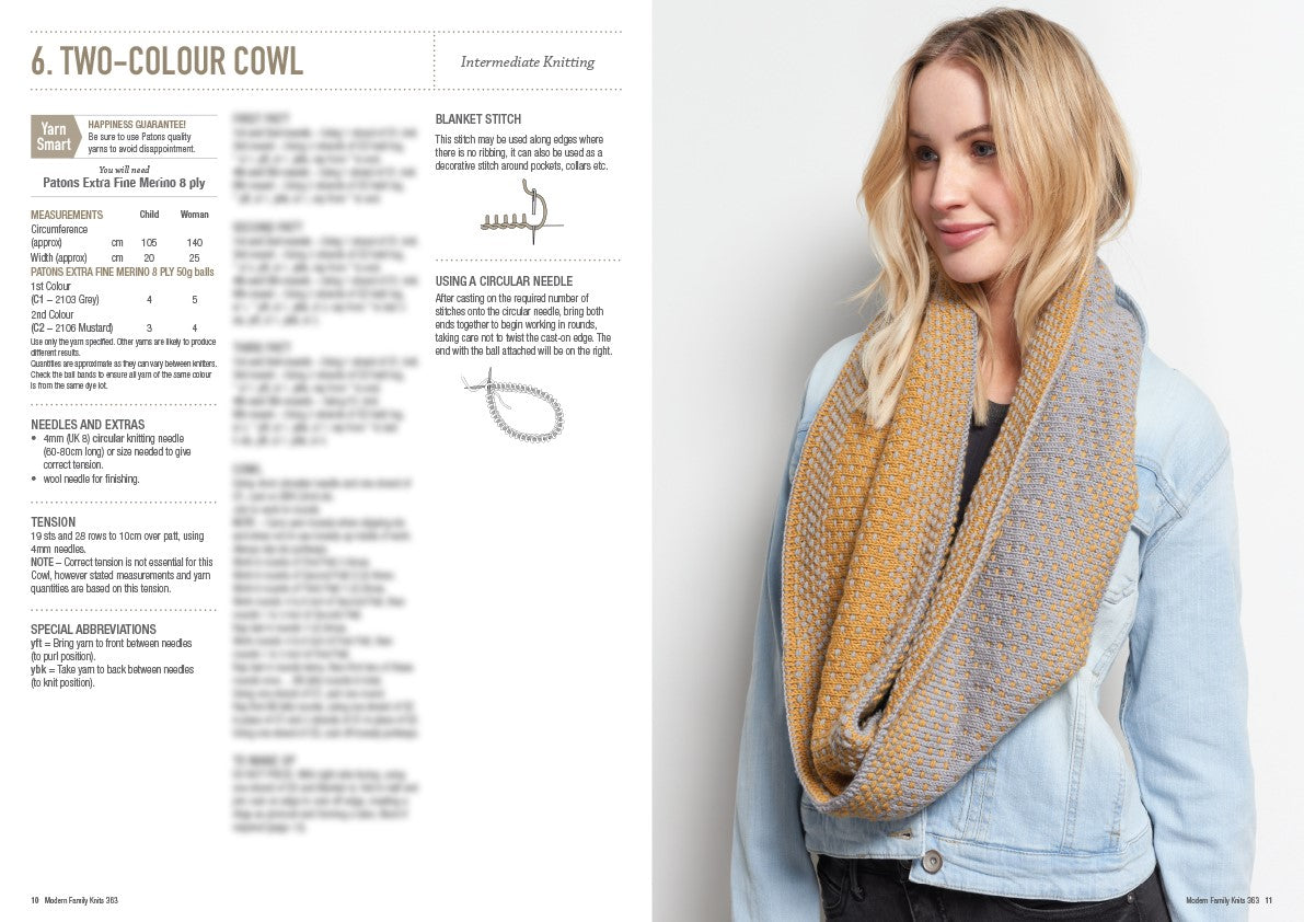 Modern Family Knits — Knitting Book 363