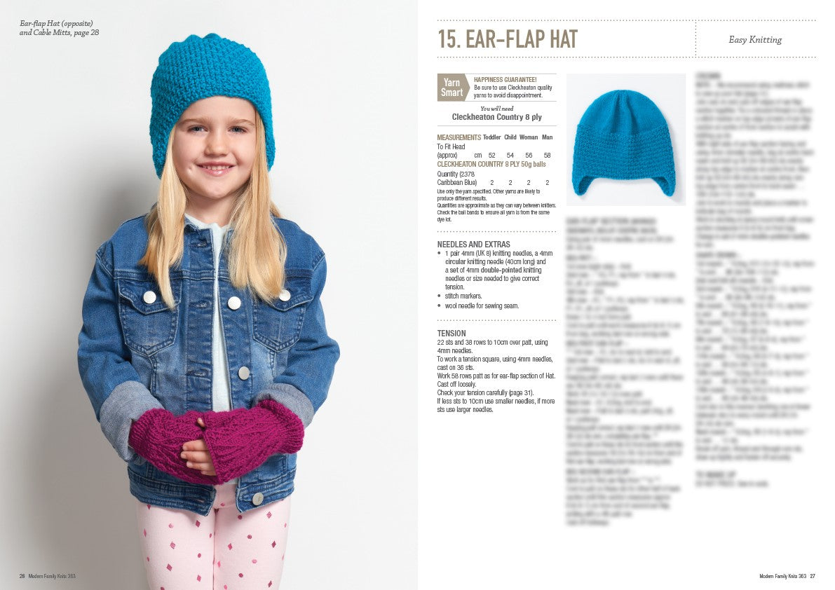 Modern Family Knits — Knitting Book 363