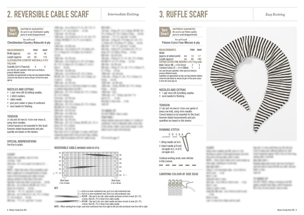 Modern Family Knits — Knitting Book 363