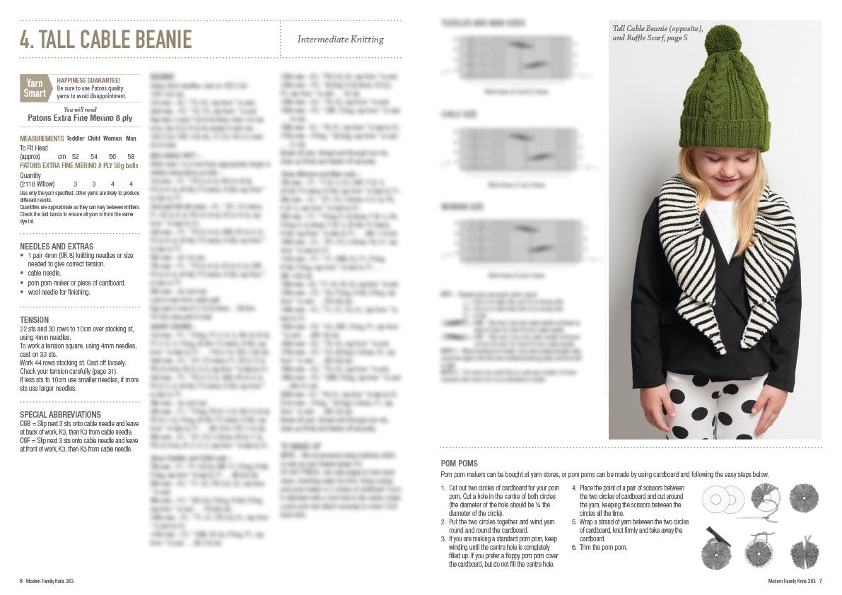 Modern Family Knits — Knitting Book 363