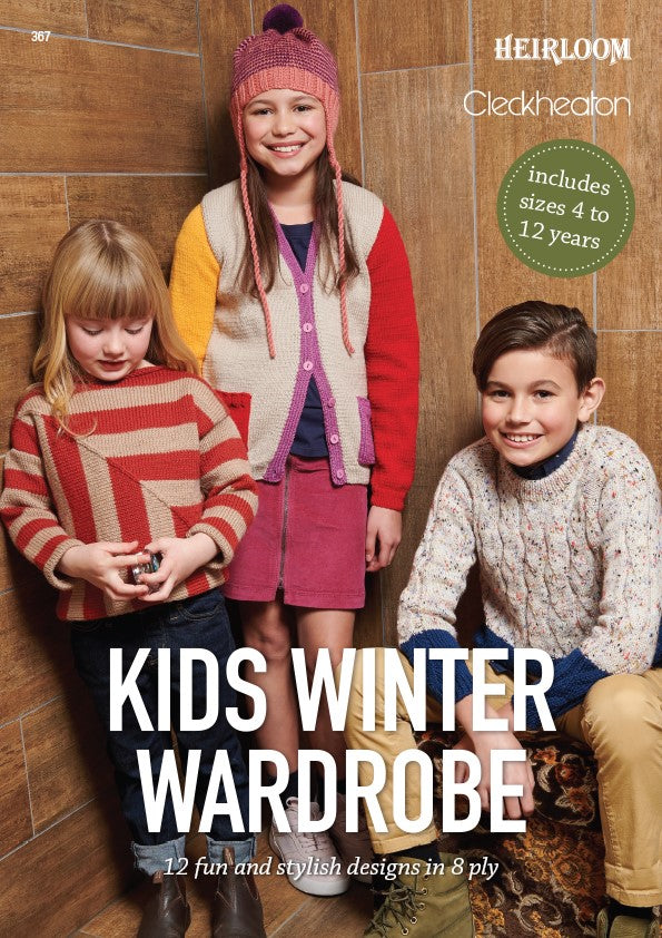 Kids Winter Wardrobe — Knitting Book 367