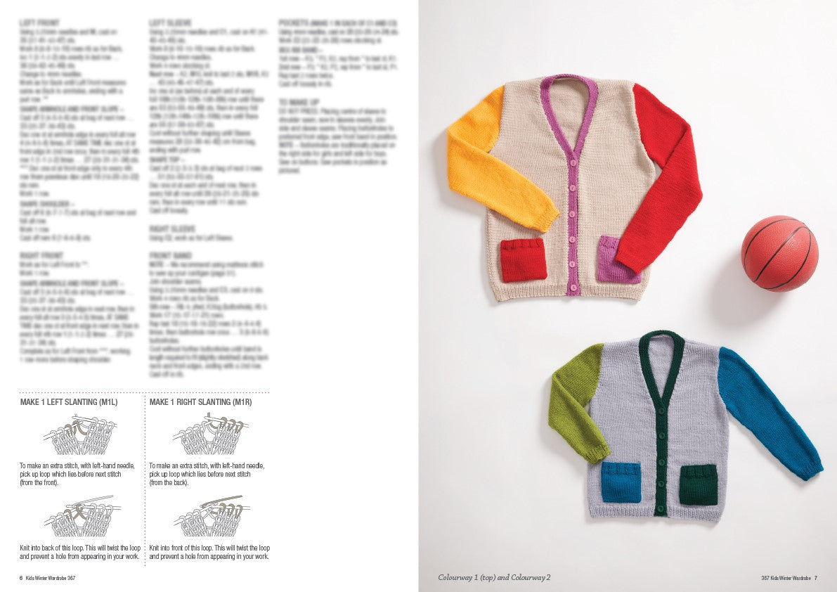 Kids Winter Wardrobe — Knitting Book 367