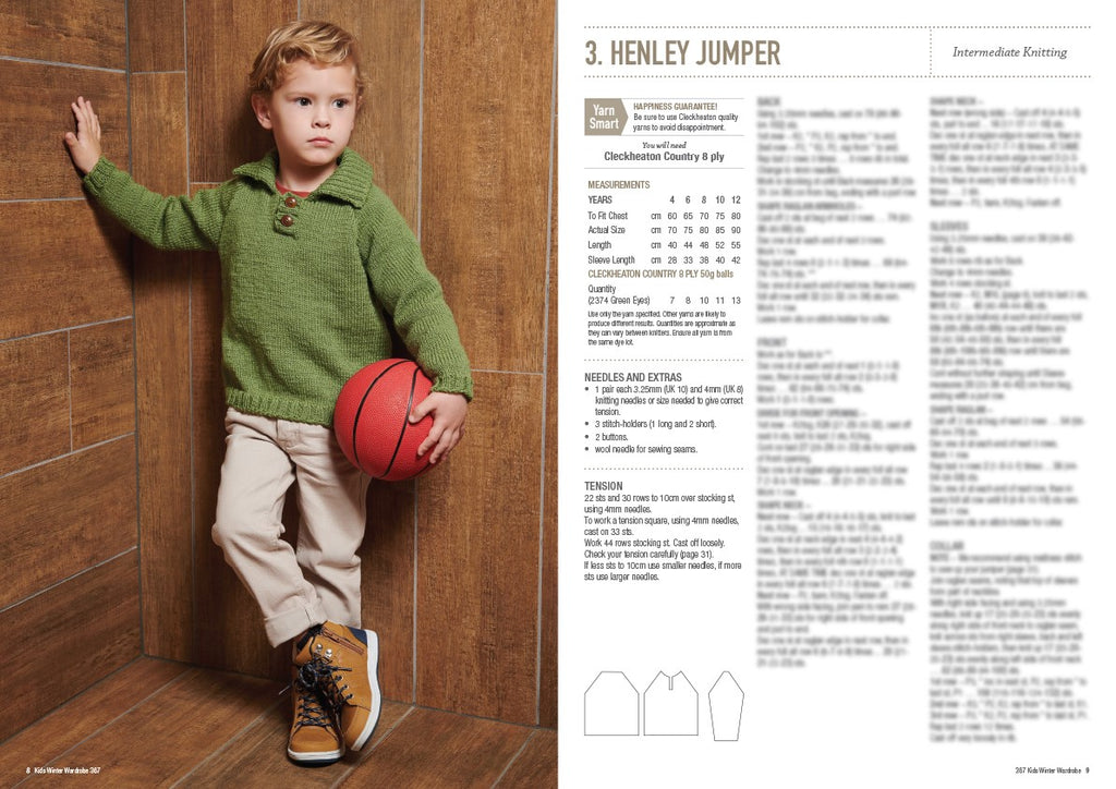 Kids Winter Wardrobe — Knitting Book 367