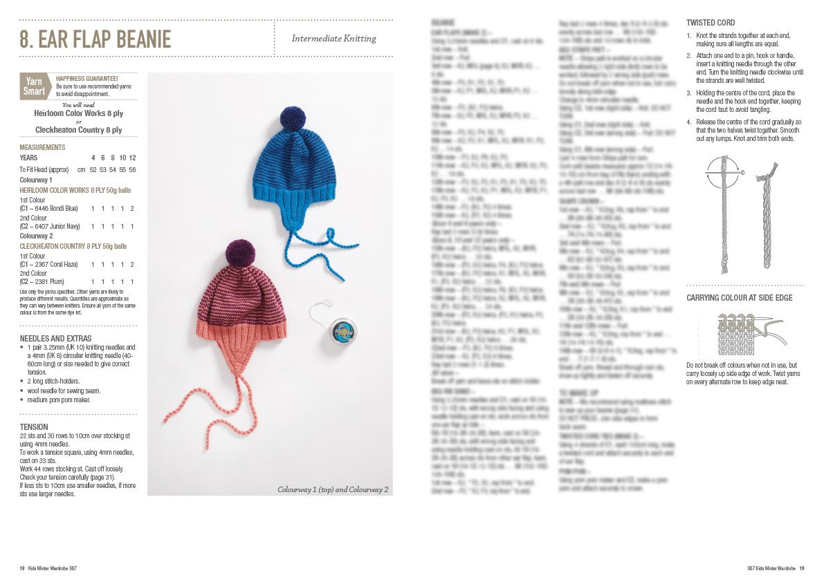 Kids Winter Wardrobe — Knitting Book 367