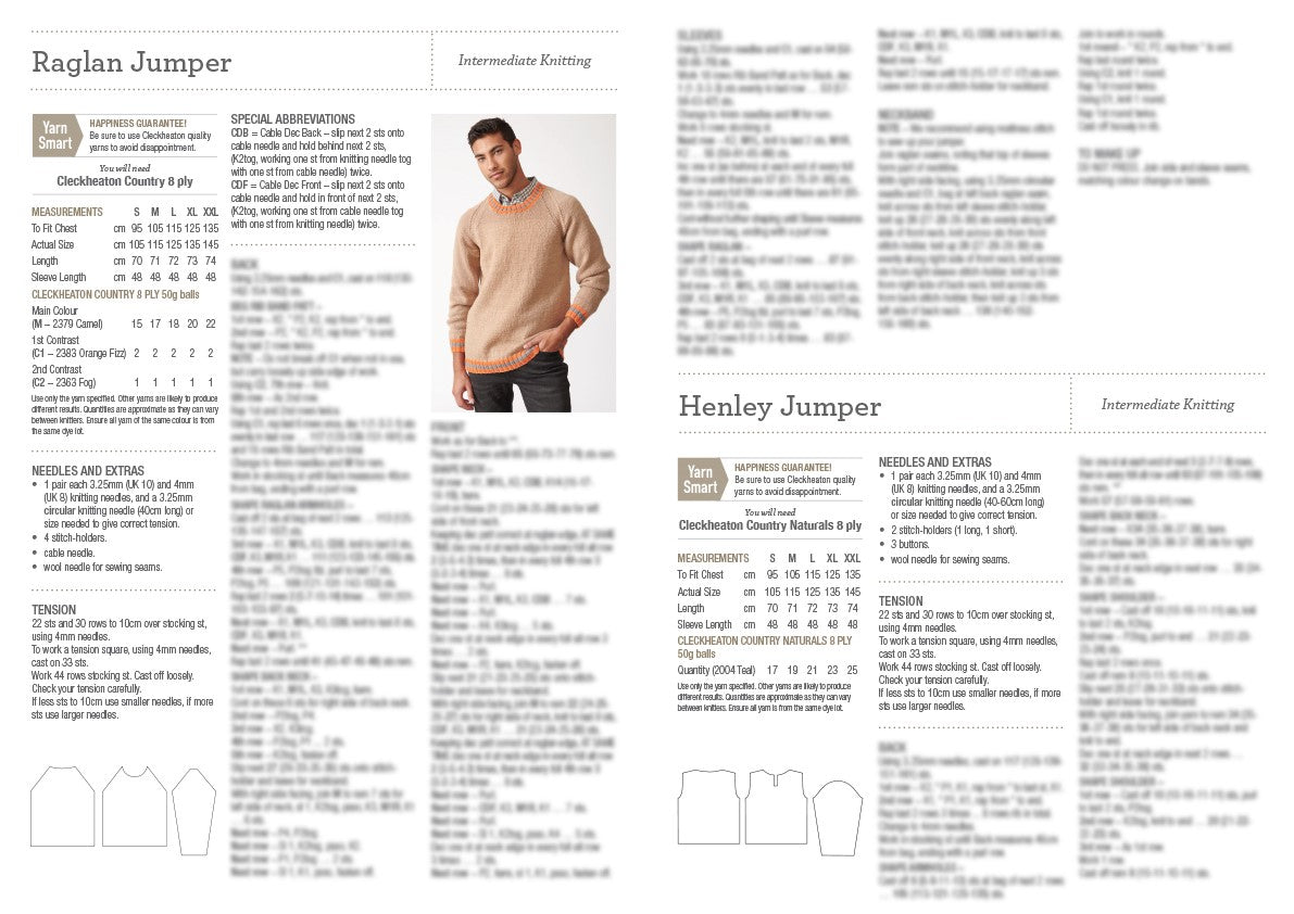 Men's Knits — Knitting Book 1015