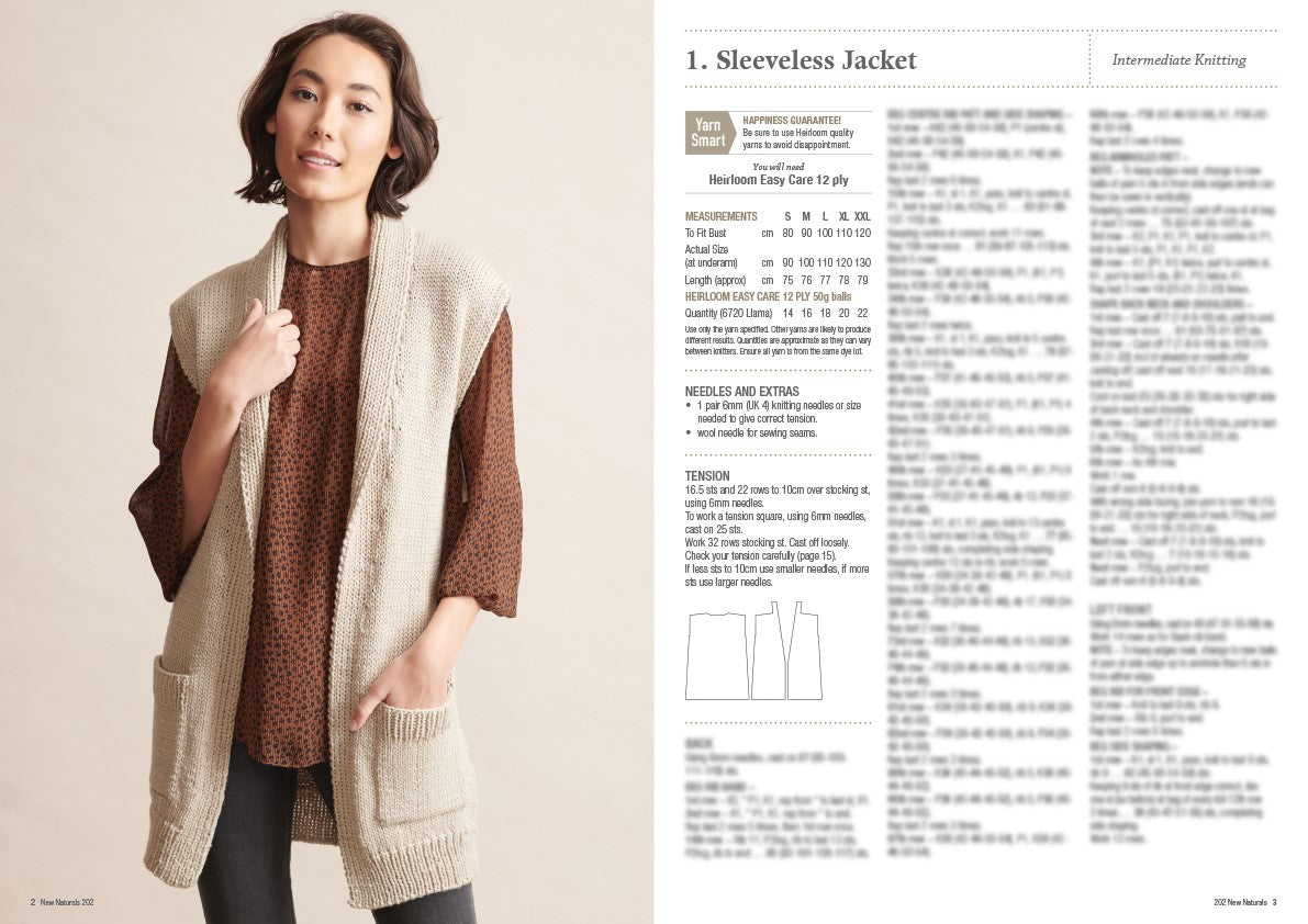 New Naturals — Knitting Book 202