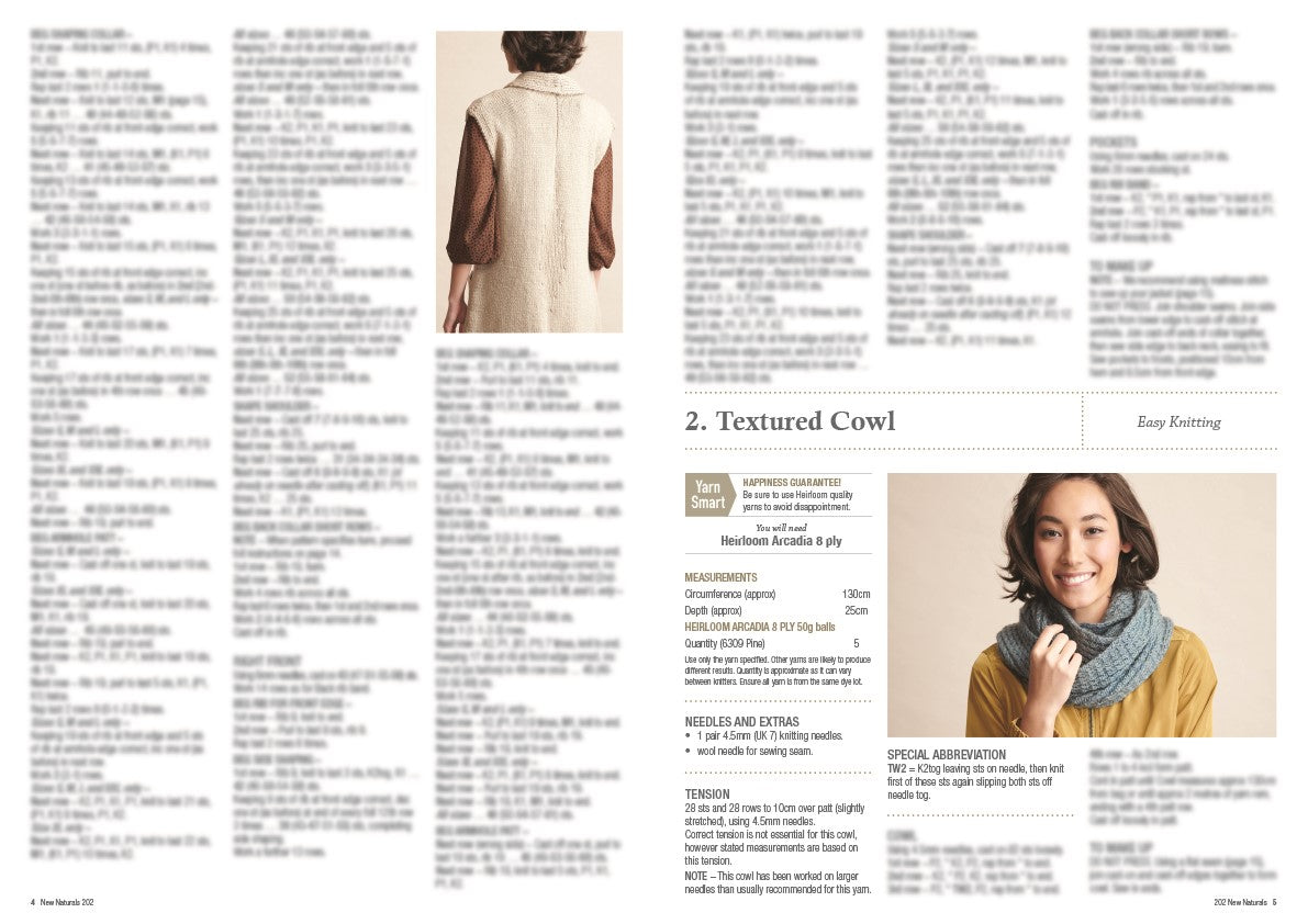 New Naturals — Knitting Book 202