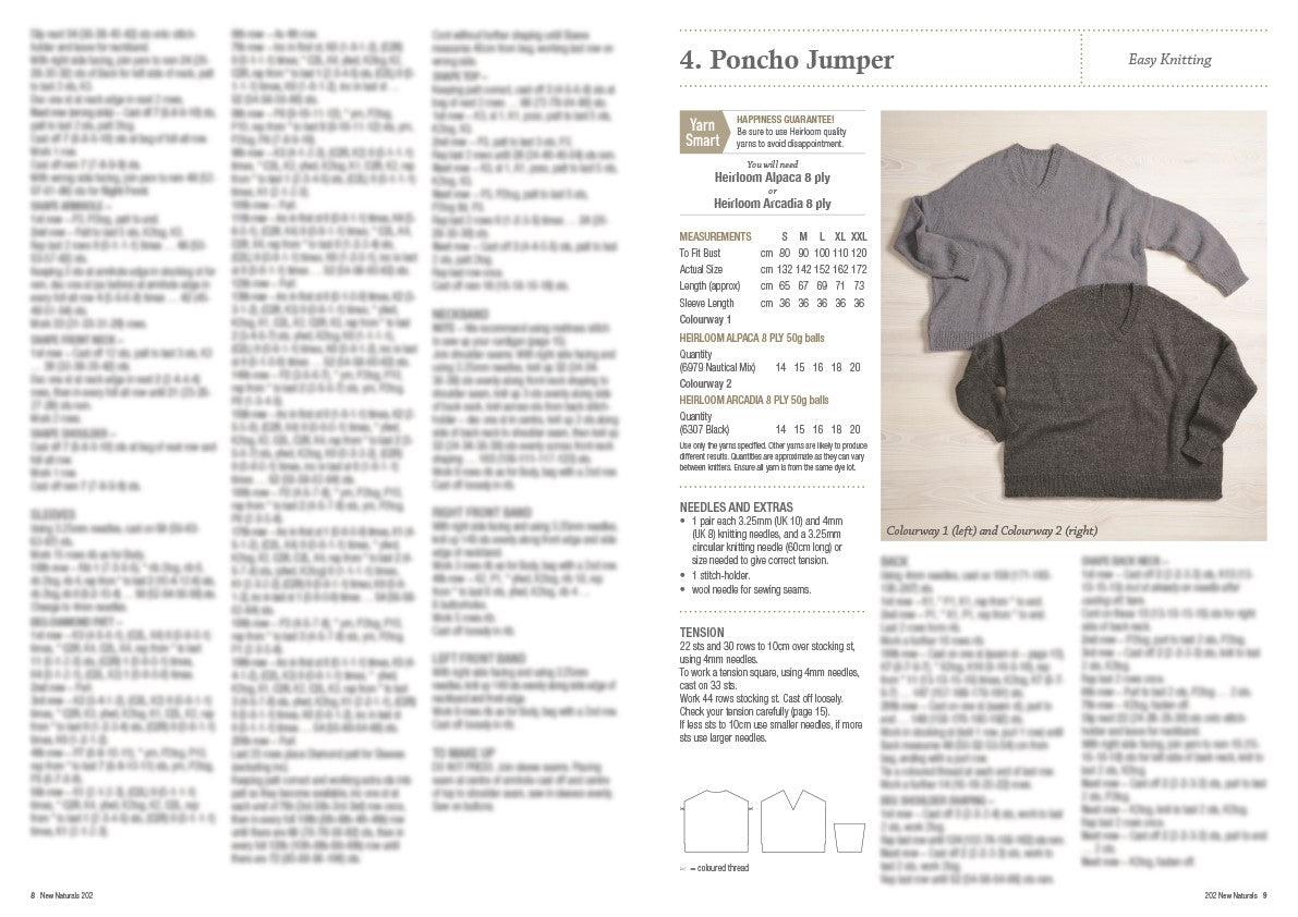 New Naturals — Knitting Book 202
