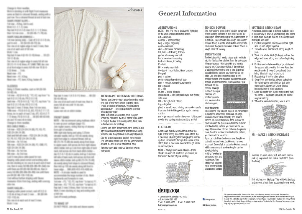 New Naturals — Knitting Book 202