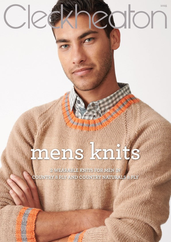 Men's Knits — Knitting Book 1015