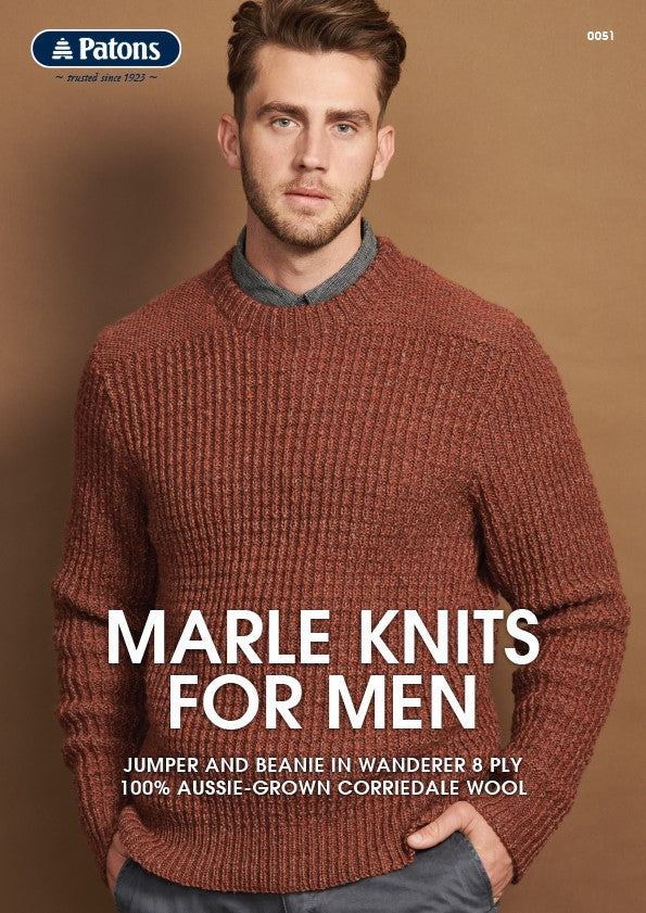 Patons Marle Knits for Men — Book 0051