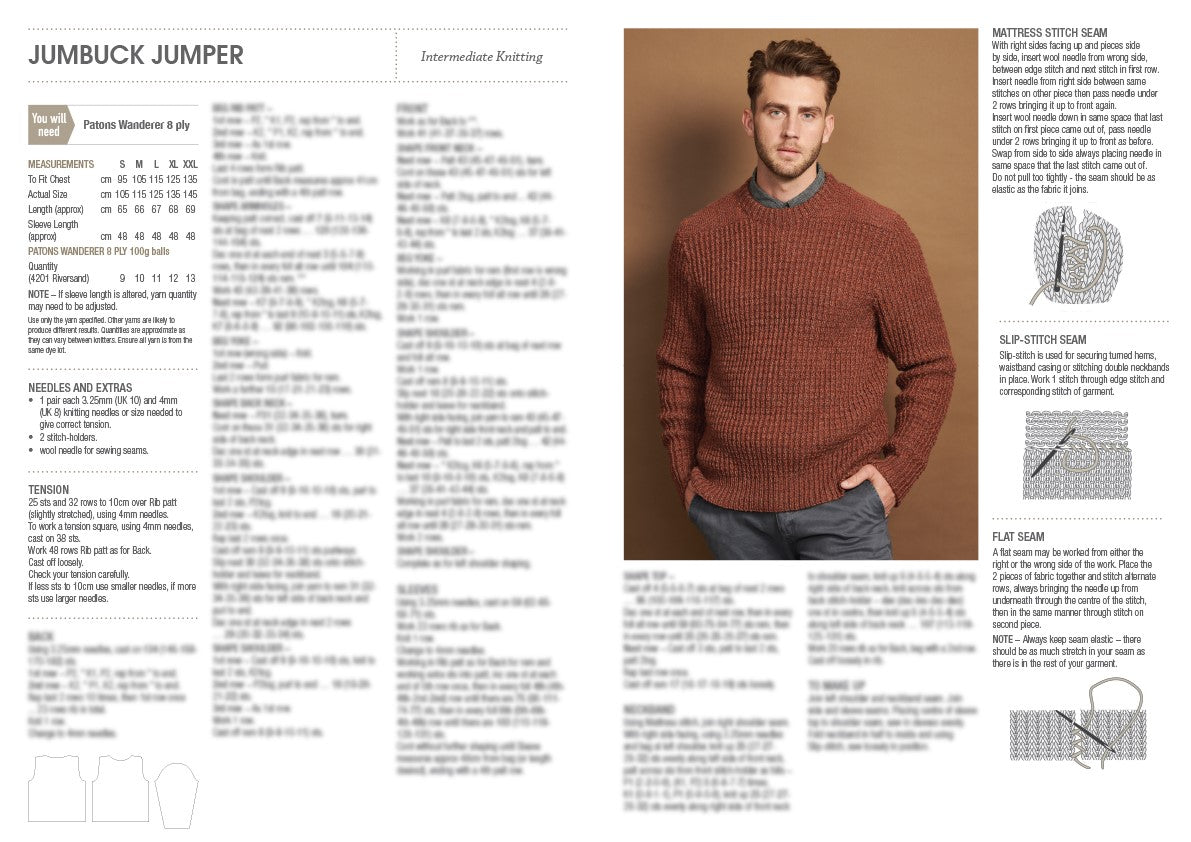 Patons Marle Knits for Men — Book 0051