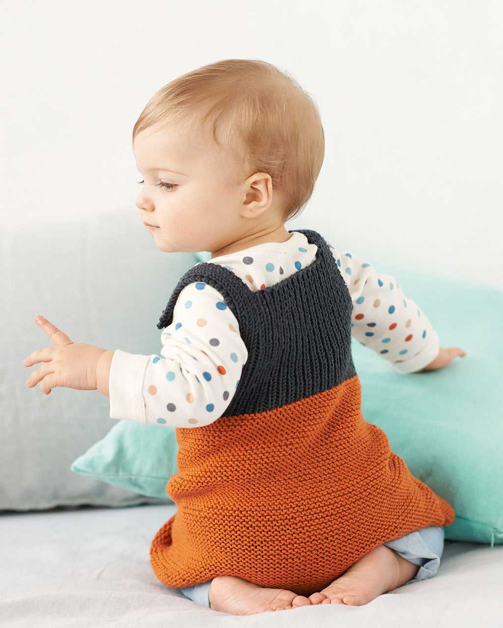 Knitting Pattern — Playsuit & Pinafore