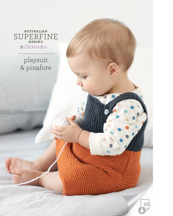 Knitting Pattern — Playsuit & Pinafore