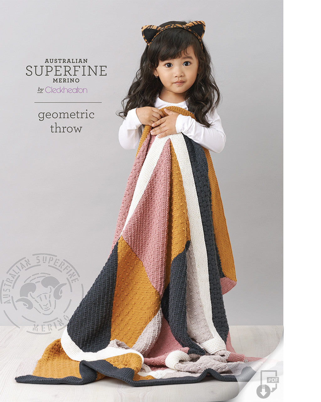 Knitting Pattern — Geometric Throw