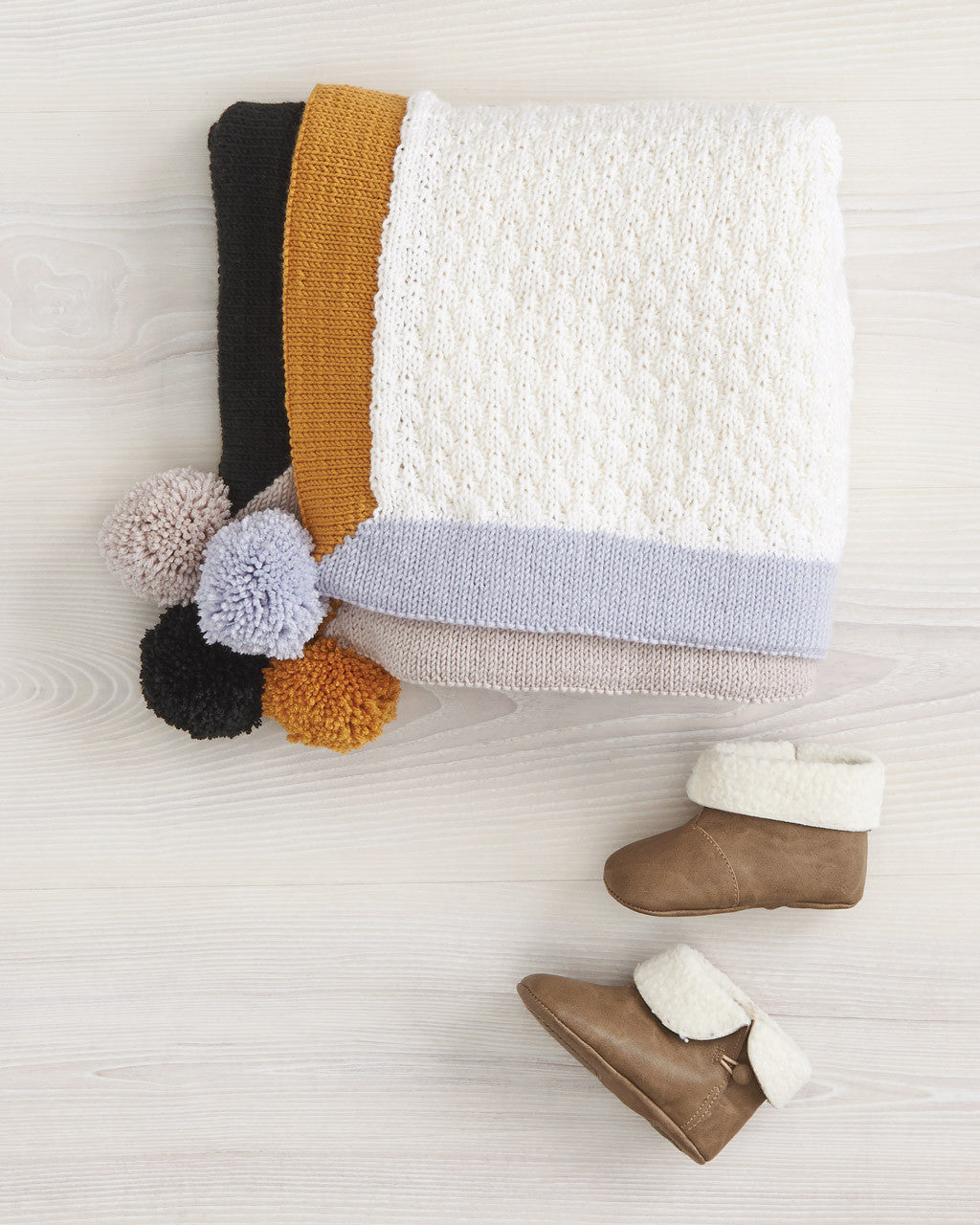 Knitting Pattern — Modern Pram Blanket