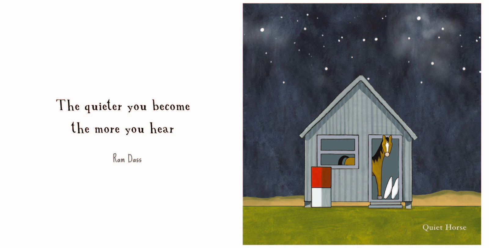Red Tractor Designs Quote Book — Glass Half Full